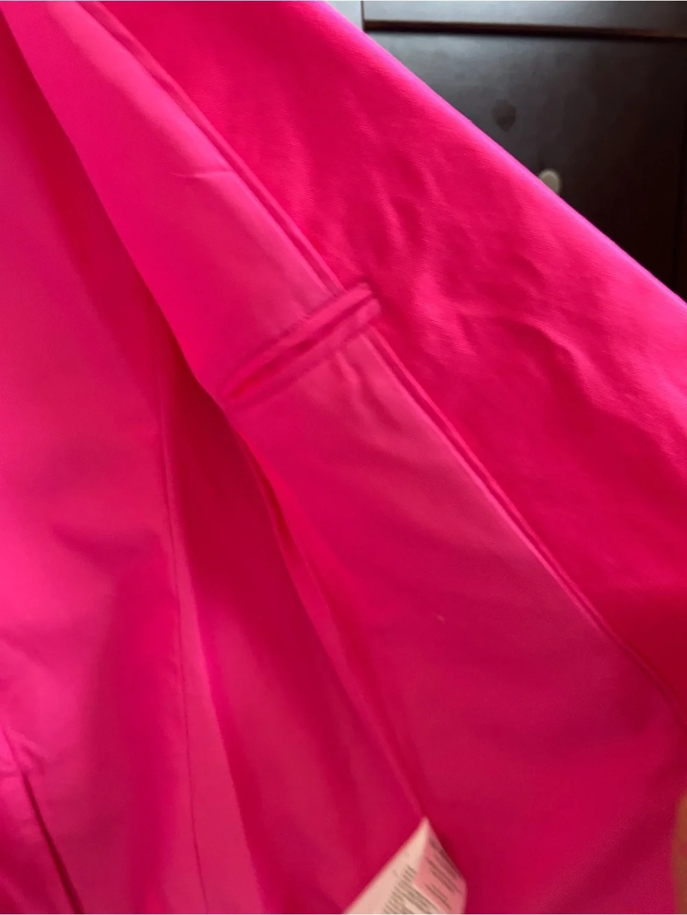 J. Crew NWT Parke Blazer Linen Cotton Bright Pink Flat Pocket Jacket 8